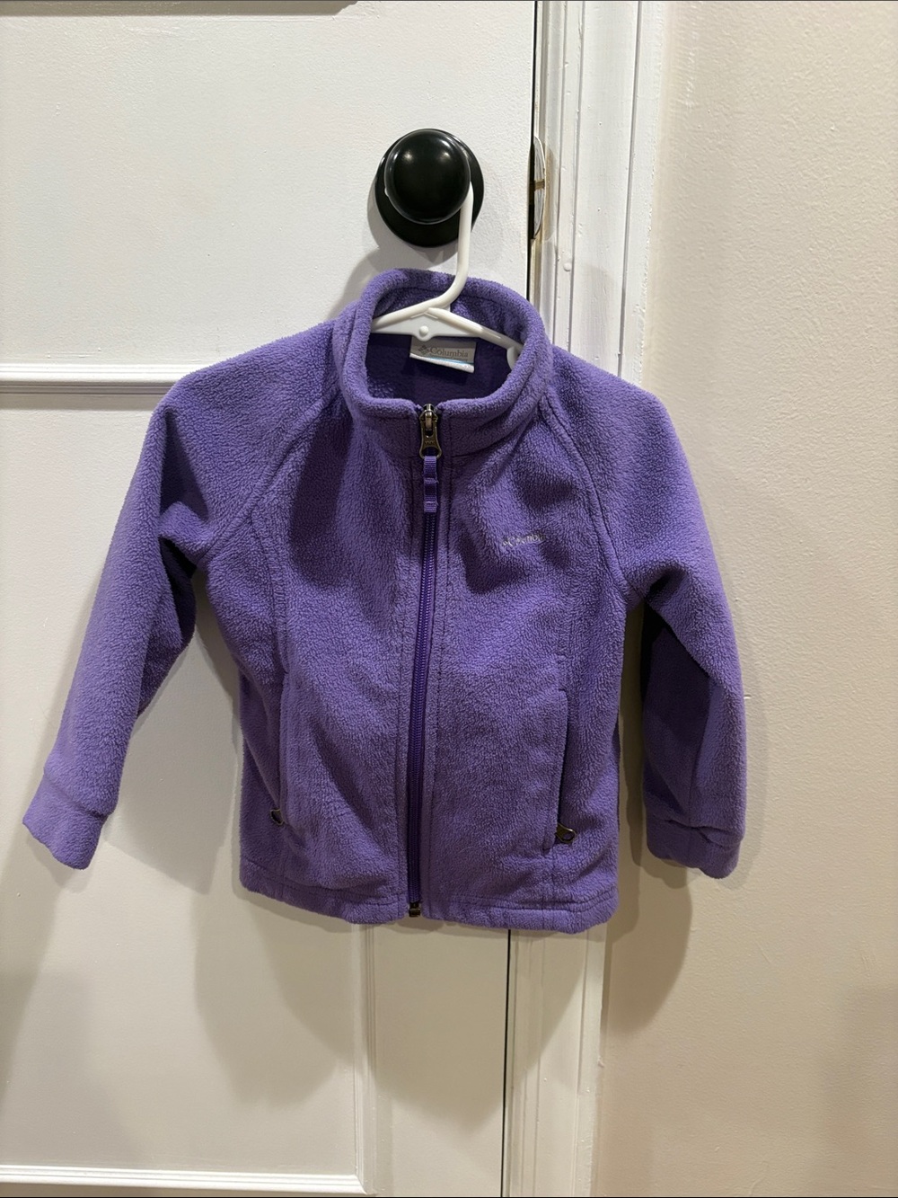 Columbia Purple Kids Fleece Jacket
